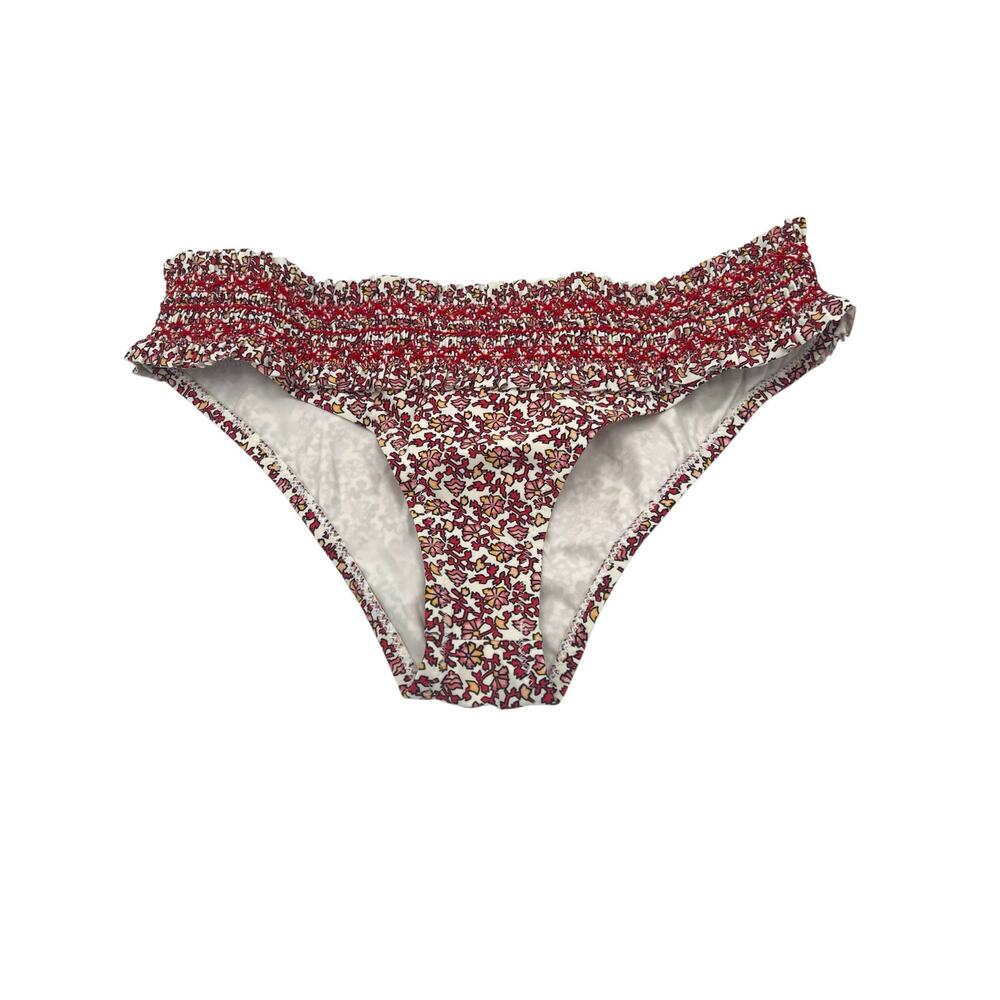 Tory Burch Wild Pansy Mini Costa Hipster Bikini Bottom Floral XS NWT